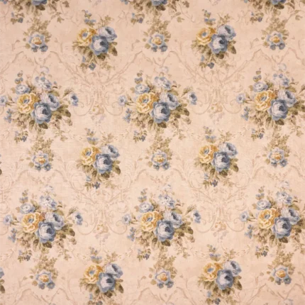 Swatches | English Garden - Regular - Sapphire Fog | Curtain Avenue