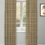 Farmhouse Plaid Check - Deep Forest Custom Curtains