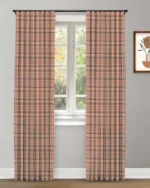 Farmhouse Plaid Check - Petal Custom Curtains