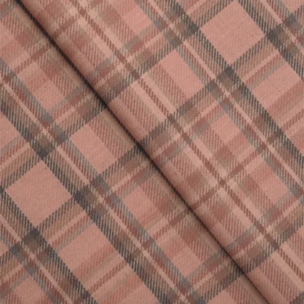 Swatches | Farmhouse Plaid Check-Petal-Folded | Curtain Avenue