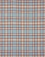 Farmhouse Plaid Check - Storm Custom Curtains - Image 3