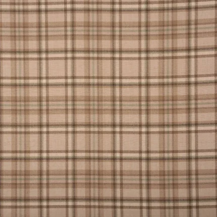 Swatches | Farmhouse Plaid Check-Tan-Regular | Curtain Avenue