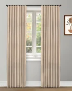 Folktales Stripes - Stone Ripple Fold Drapes