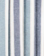 French Stripes - Blue Roman Shades - Image 4