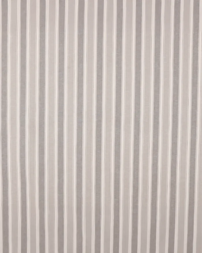 French Stripes - Witney Gray  Roman Shades - Image 3