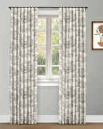 French Toile - Forest Ripple Fold Drapes