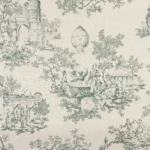 French Toile - Forest Fabric Swatch