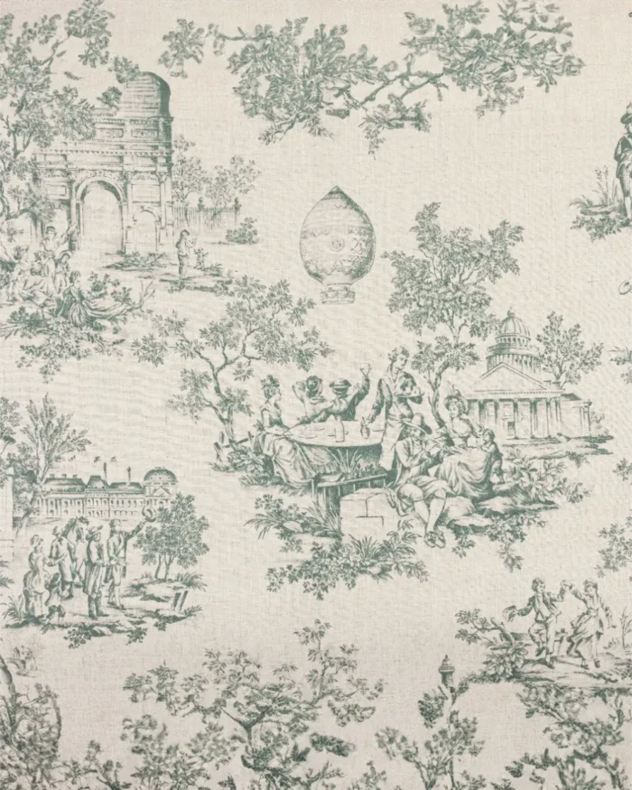 French Toile - Forest Roman Shades - Image 3