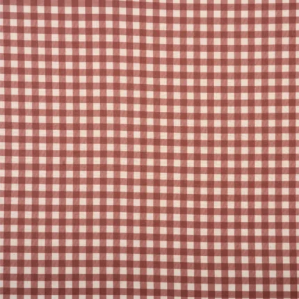 Swatches | Gingam Check - Crimson Red - Regular | Curtain Avenue