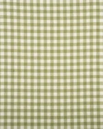 Gingham Check - Green Ripple Fold Drapes - Image 3