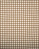 Gingham Check - Sand Ripple Fold Drapes - Image 3