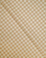 Gingham Check - Mustard Ripple Fold Drapes - Image 2