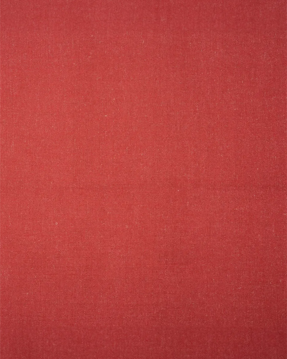 Herringbone Plains - Regular - Misty Red Herringbone Plains - Misty Red Fabric Swatch - Image 1