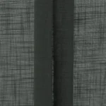 Lush Linen Sheer - Black Fabric Swatch