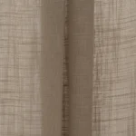Lush Linen Sheer - Brown Roman Shades