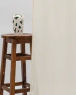 Ripple Fold Drapes | Lush Linen Sheer - Champagne - Curtain | Curtain Avenue