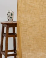 Ripple Fold Drapes | Lush Linen Sheer - Gold - Curtain | Curtain Avenue