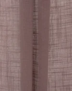 Roman Shades | Lush Linen Sheer - Mauve - Folded | Curtain Avenue
