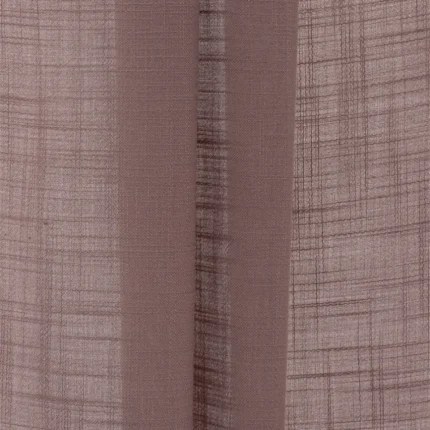 Roman Shades | Lush Linen Sheer - Mauve - Folded | Curtain Avenue