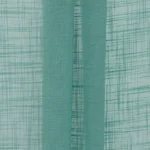 Roman Shades | Lush Linen Sheer - Ocean - Folded | Curtain Avenue