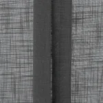 Roman Shades | Lush Linen Sheer - Platinum - Folded | Curtain Avenue