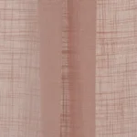Roman Shades | Lush Linen Sheer - Rose - Folded | Curtain Avenue