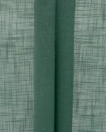 Roman Shades | Lush Linen Sheer - Seafoam - Folded | Curtain Avenue