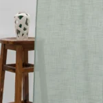 Ripple Fold Drapes | Lush Linen Sheer - Sky - Curtain | Curtain Avenue