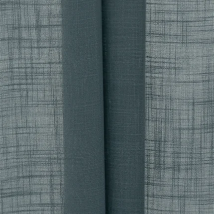 Swatches | Lush Linen Sheer - Stone - Folded | Curtain Avenue