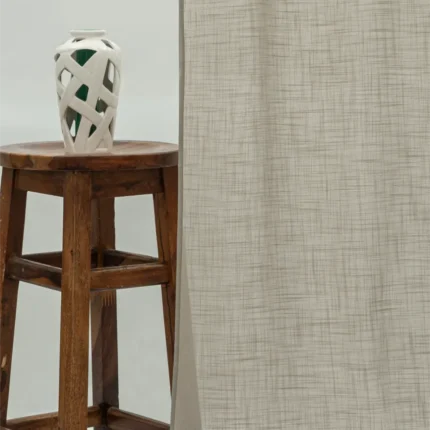 Ripple Fold Drapes | Lush Linen Sheer - Taupe - Curtain | Curtain Avenue