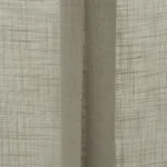 Roman Shades | Lush Linen Sheer - Taupe - Folded | Curtain Avenue