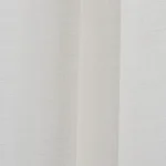 Lush Linen Sheer - White Roman Shades