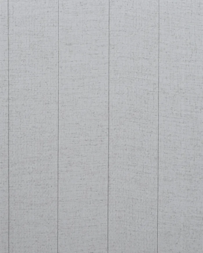 Mercer Striped Sheer Roman Shades - Gray - Image 2