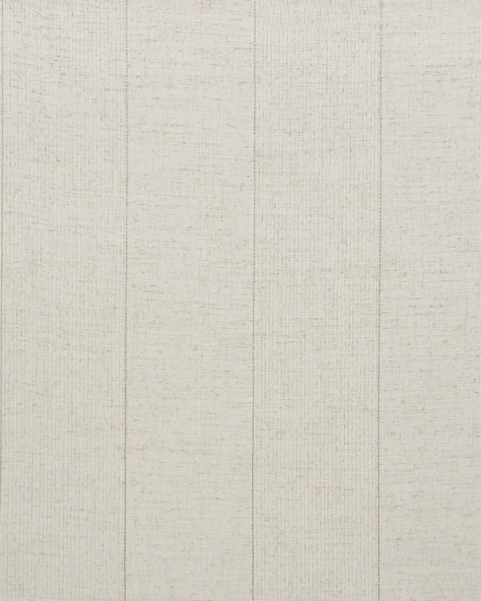 Mercer Striped Sheer Roman Shades - Taupe - Image 2