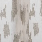 Oasis Slub Textured Sheer Fabric Swatch - Beige
