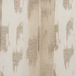 Oasis Slub Textured Sheer Roman Shades - Bone