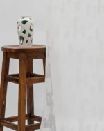 Oasis Slub Textured Sheer Ripple Fold Curtains- Rice Paper