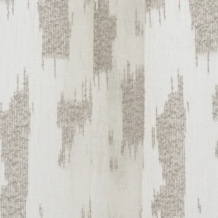 Curtains | Oasis Slub Textured Sheer - White Gray - Folded | Curtain Avenue