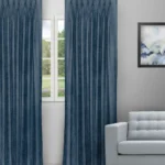 Only -Blue/Gray Custom Curtains