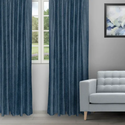 Ripple Fold Drapes | Only Blue Grey - Ripple Fold image | Curtain Avenue