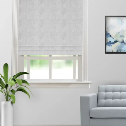 Roman Shades | Only Dove - Roman Shade (Webp) | Curtain Avenue