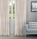 Opus - Beige Ripple Fold Drapes