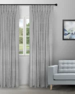 Opus - Dark Gray Custom Curtains