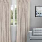 Opus - Sand Custom Curtains