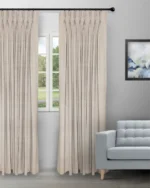 Opus - Sand Custom Curtains