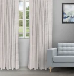 Oreo - Oyster Ripple Fold Drapes