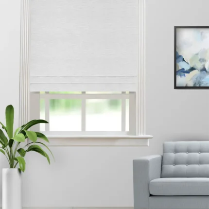 Roman Shades | Oreo Pearl - Roman Shade (Webp) | Curtain Avenue