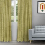 Oreo - Peridot Ripple Fold Drapes