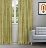 Oreo - Peridot Ripple Fold Drapes