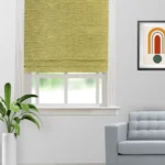 Oreo - Peridot Roman Shades